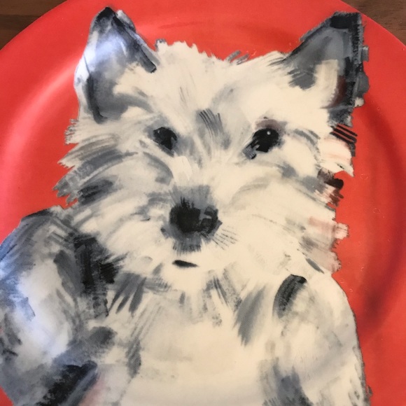 Anthropologie/SallyMuirDog-A-Day Plates - Purple - Picture 7 of 14